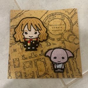 Harry Potter iron-on patches.